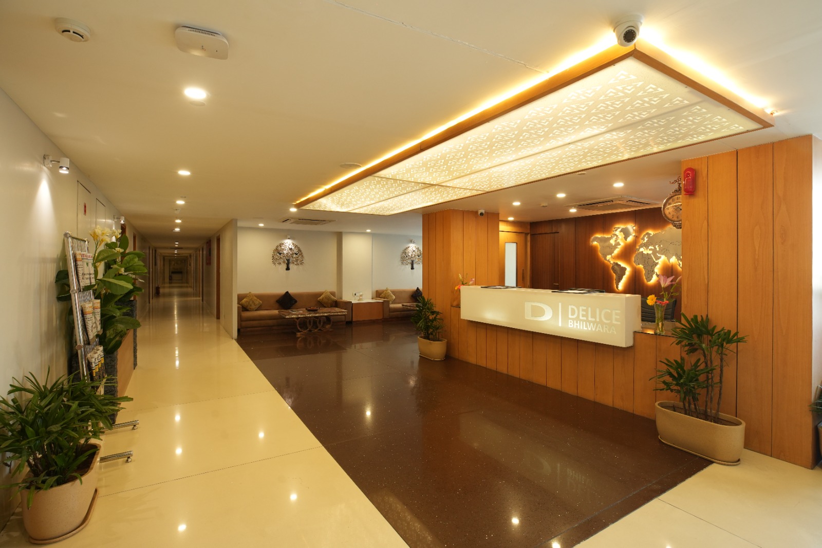 Delice Hotel Interior Showcase